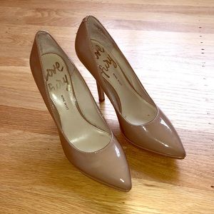 Nine West Love Fury Pumps | Patent Camel | 6.5